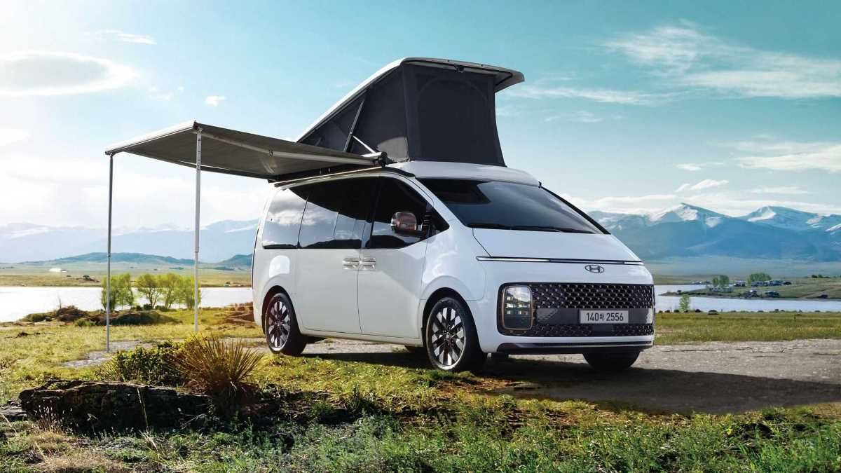 Hyundai Staria Lounge Camper, con todo lo necesario para viajar por el mundo