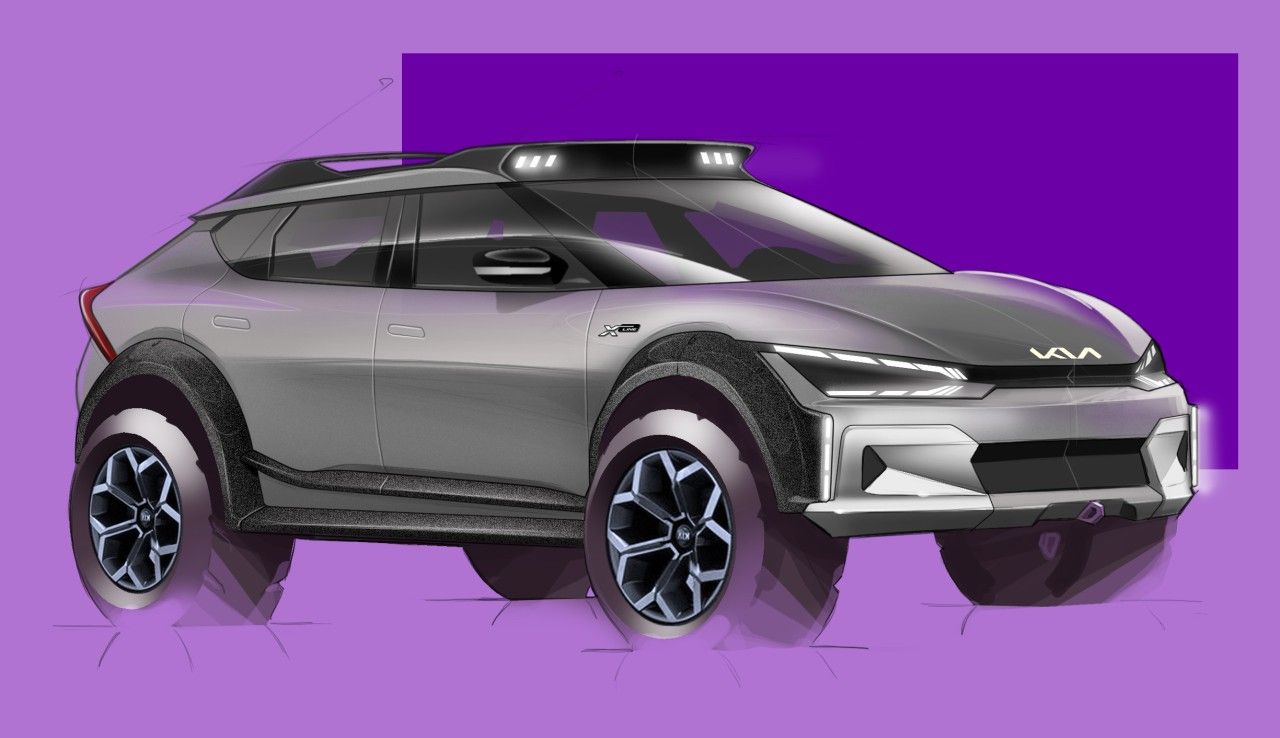 El KIA EV6 X-Line Special Edition es un futurible crossover eléctrico más radical