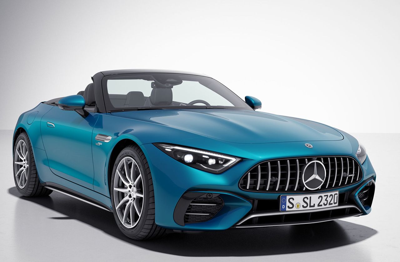 El nuevo Mercedes-AMG SL 43 ofrecerá un paquete con la imagen de los V8