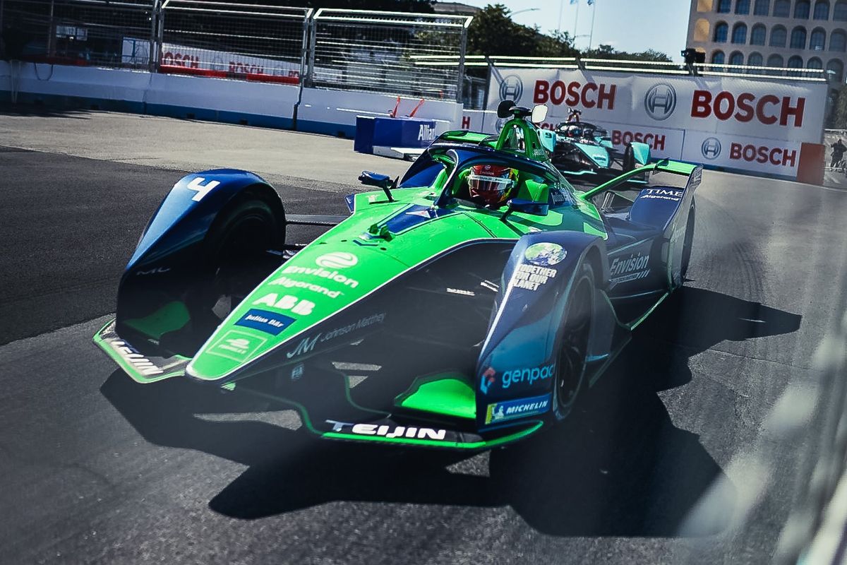 Mitch Evans consigue un épico y brillante doblete en el ePrix de Roma