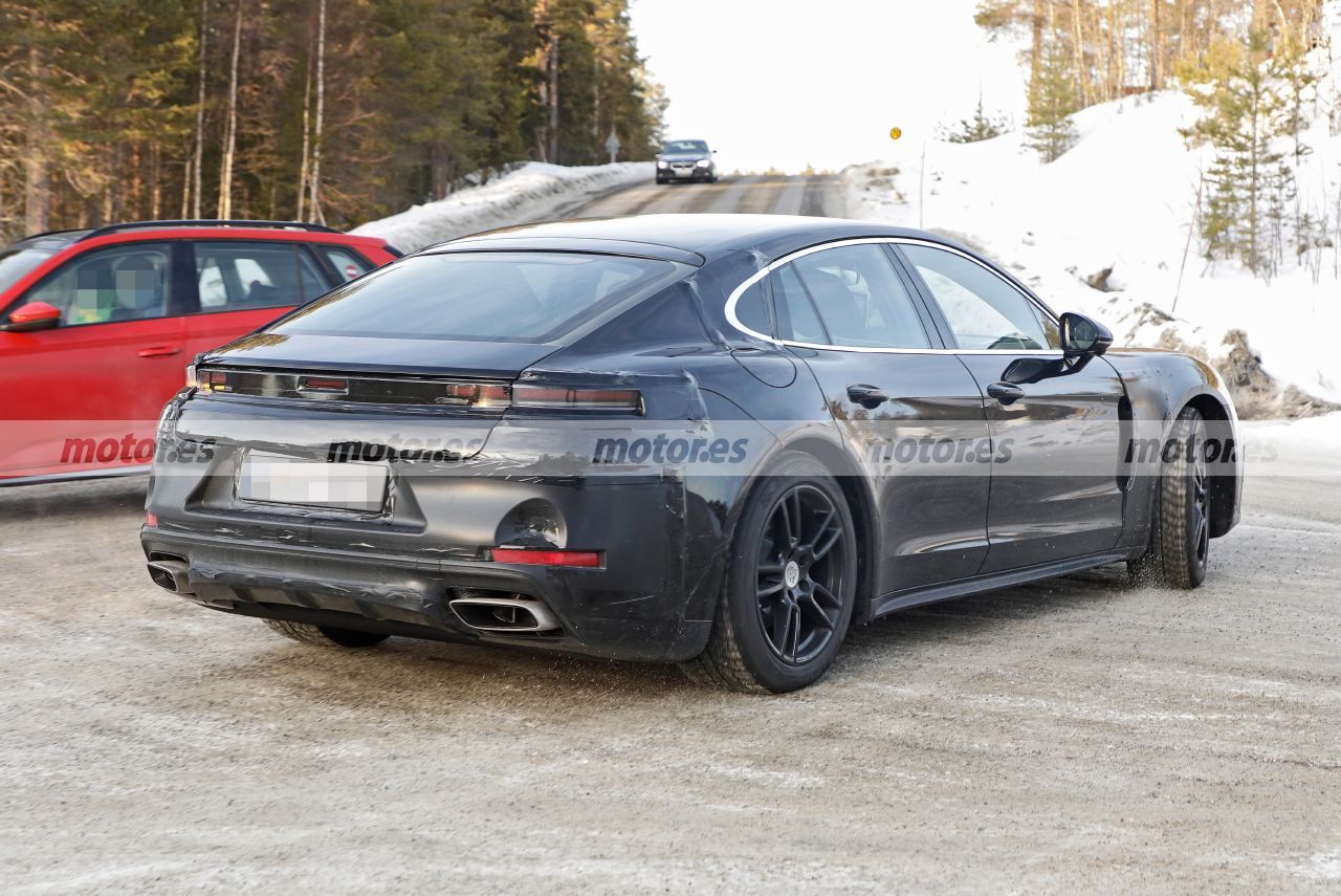 Fotos espía Porsche Panamera 2024