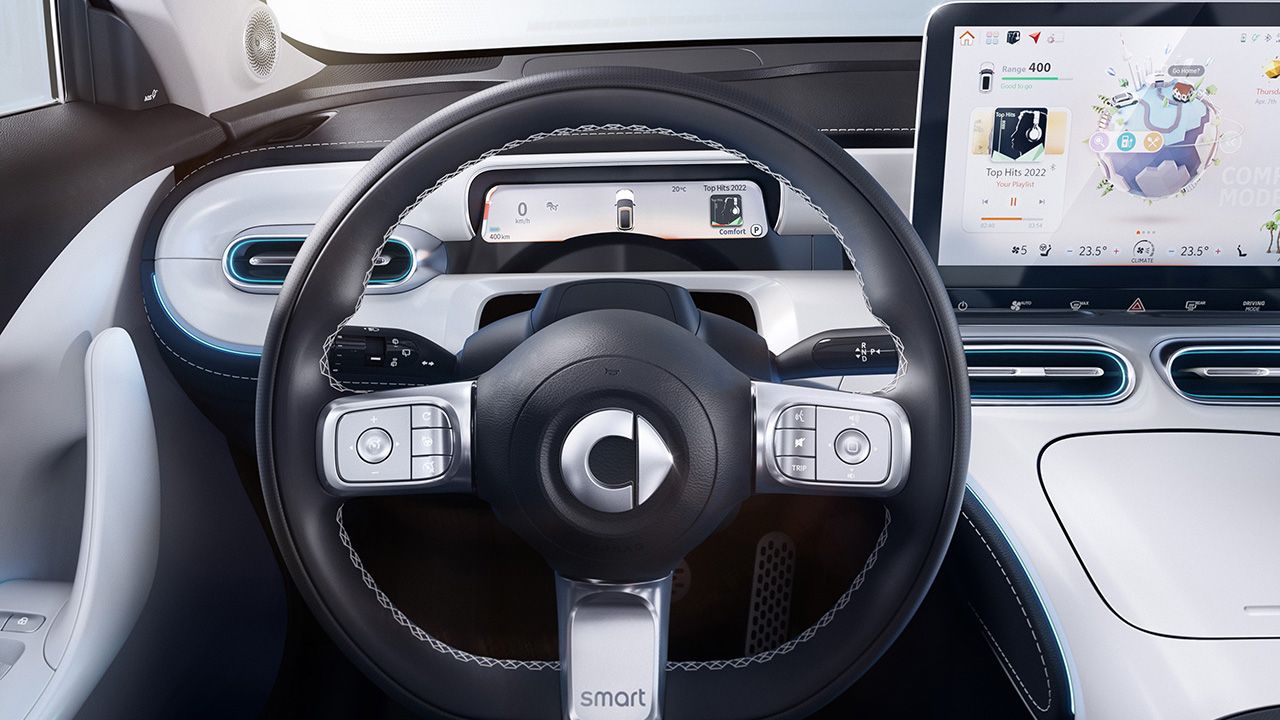 Smart #1 - interior