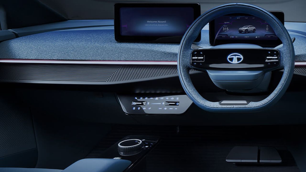 Tata Curvv Concept - interior