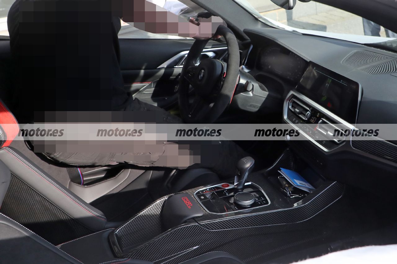 Fotos espía BMW M4 CSL 2022