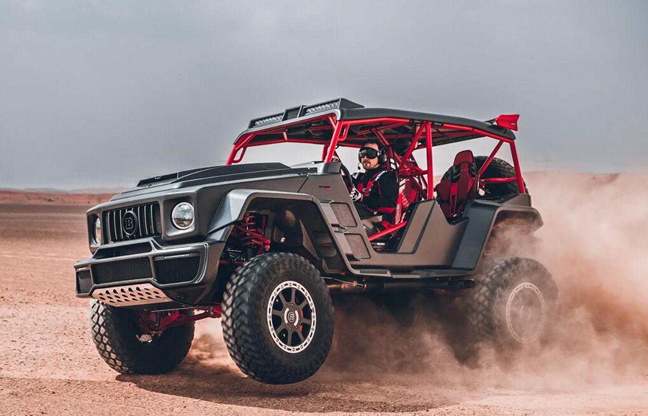 BRABUS 900 Crawler, un buggy extremo con genes del Mercedes Clase G