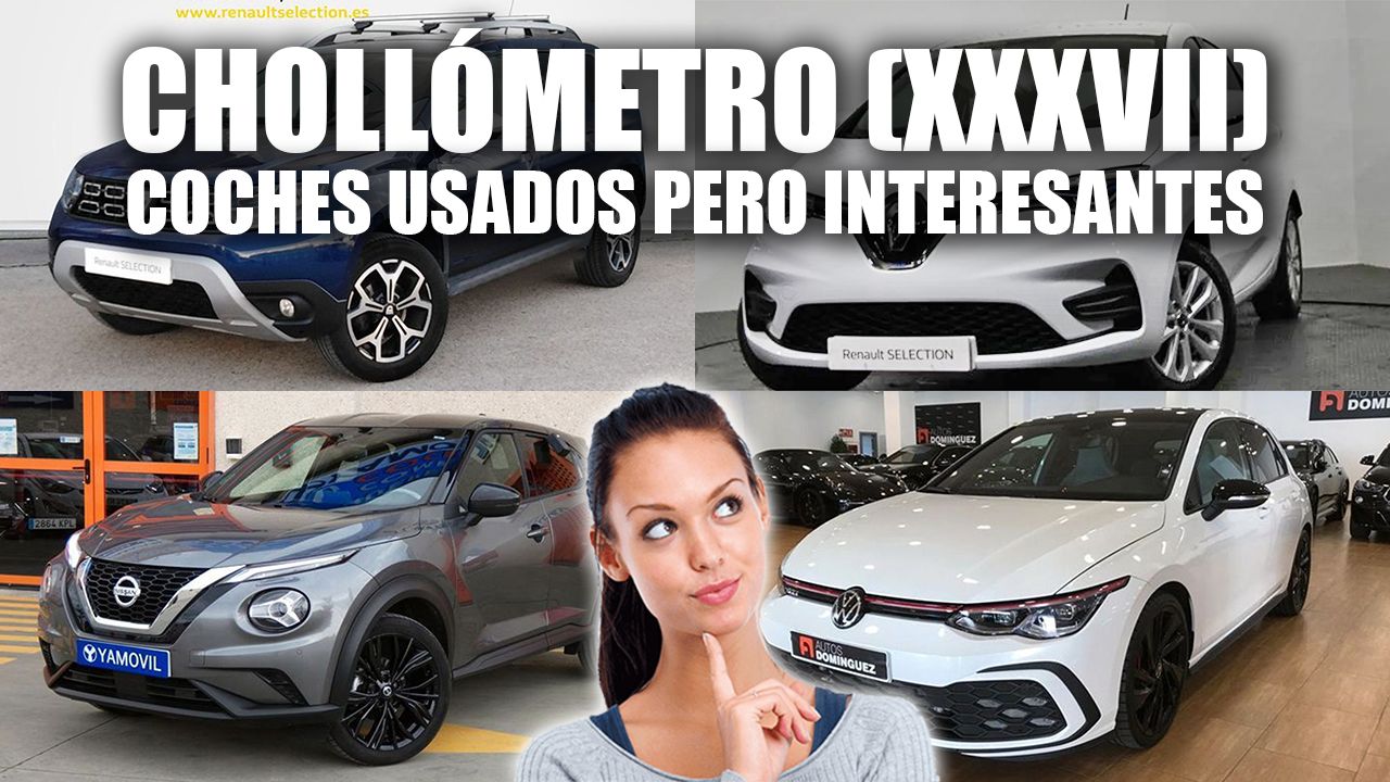 Coches usados que son un chollo (XXXVII): Dacia Duster, VW Golf GTI, Renault ZOE y mucho más