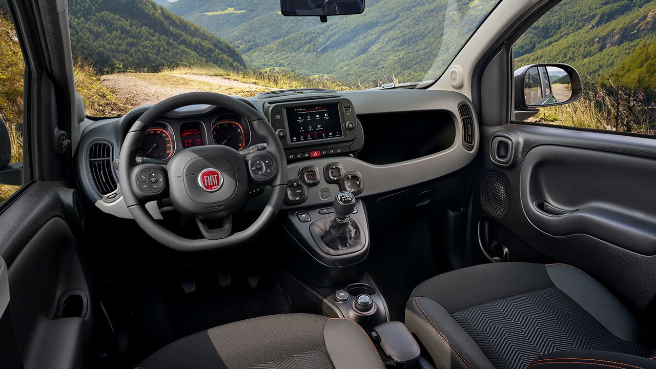 FIAT Panda Garmin - interior