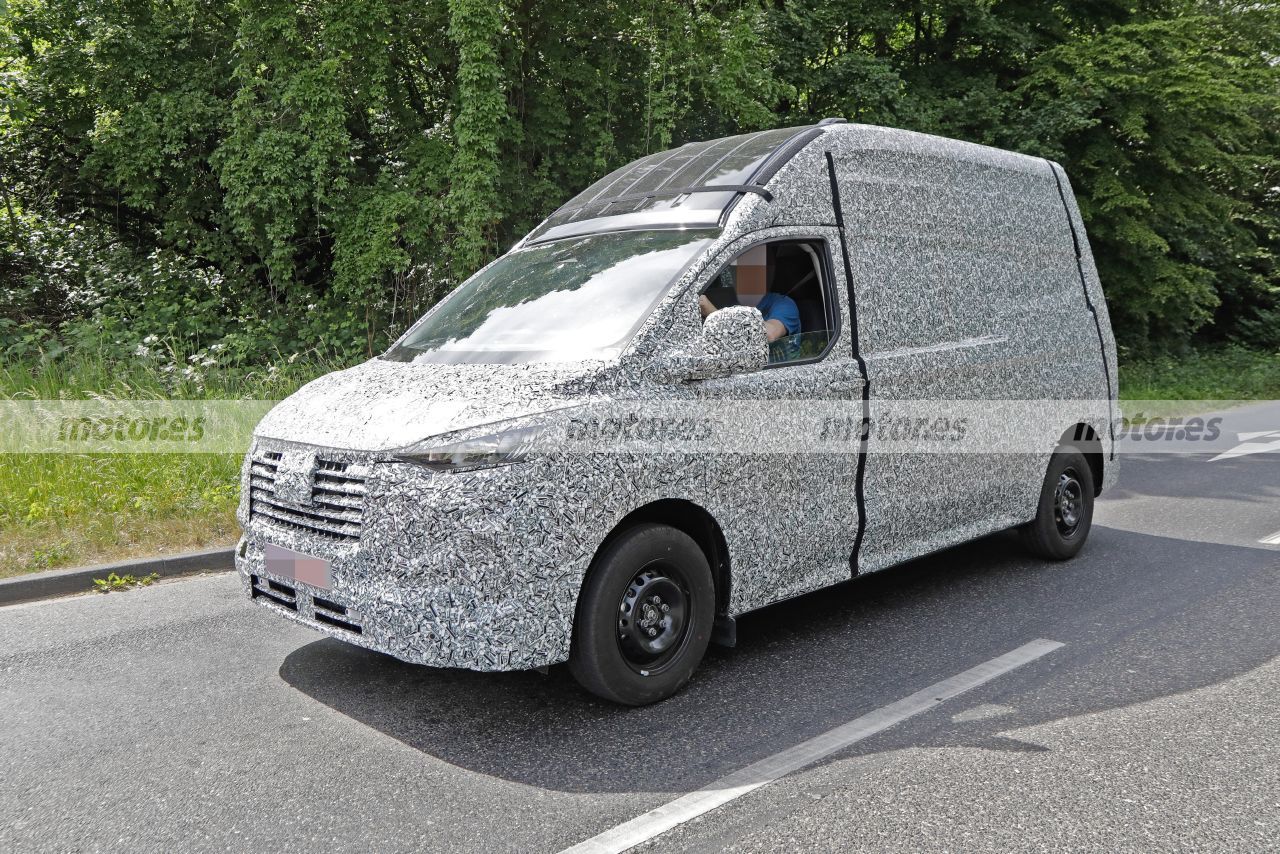 Fotos espía Ford Transit Custom 2023