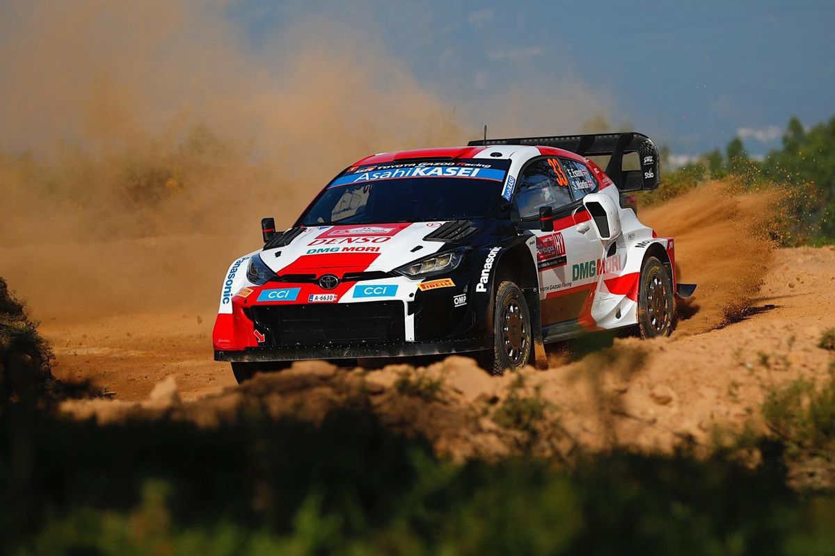 El galés Elfyn Evans manda en el shakedown del Rally de Portugal