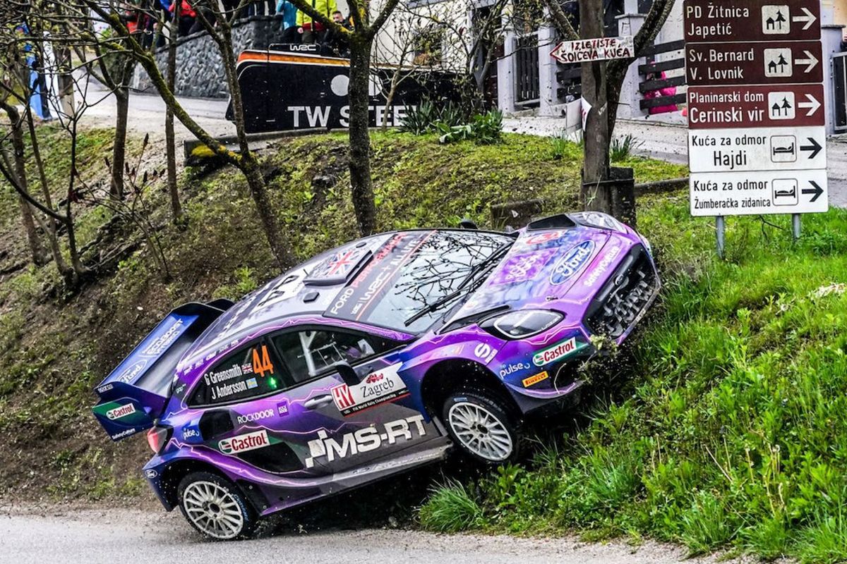 Gus Greensmith se muestra positivo a pesar del revés del Rally de Croacia