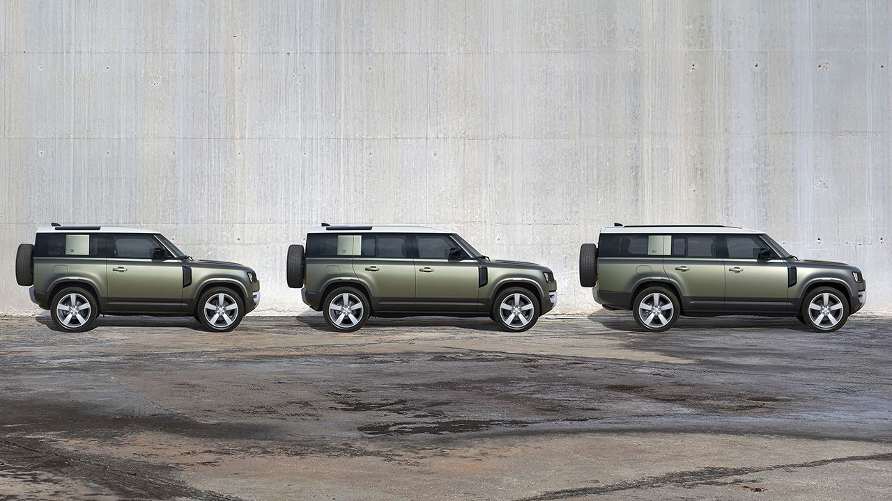 La gama Defender de Land Rover