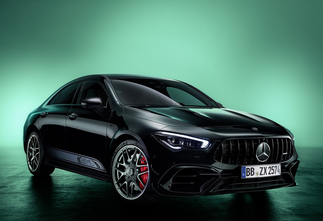 Mercedes-AMG CLA 45 «Edition 55», la berlina deportiva adquiere un extra de personalidad