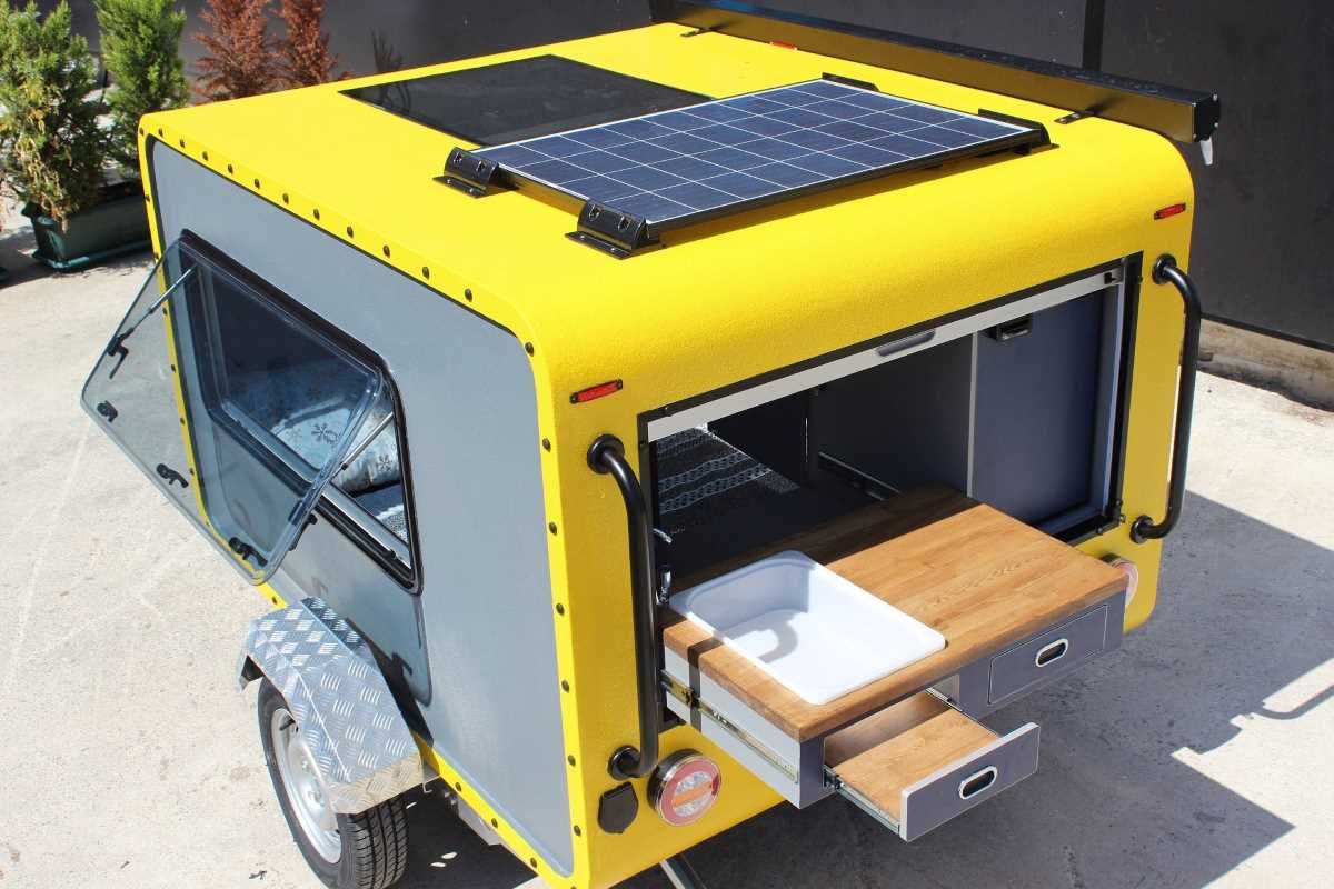 Mohican Hotomobil, un remolque camper para vivir donde quieras