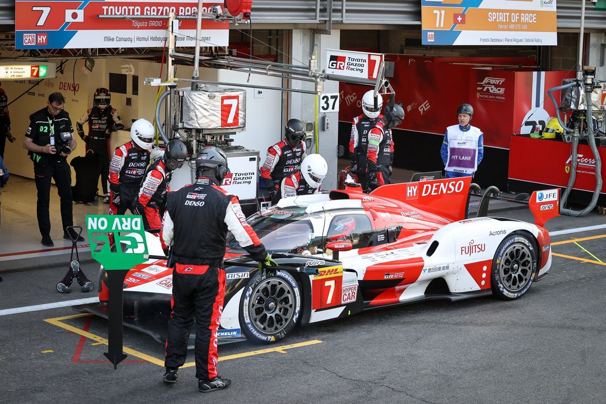 Toyota toma el control en las 6 Horas de Spa antes de la clasificación