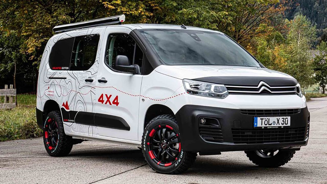 Citroën Berlingo Alpincamper, todoterreno para escapar de la ciudad