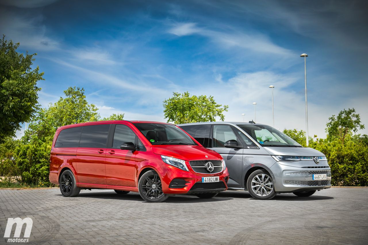 Comparativa Mercedes Clase V vs Volkswagen Multivan (Con vídeo)