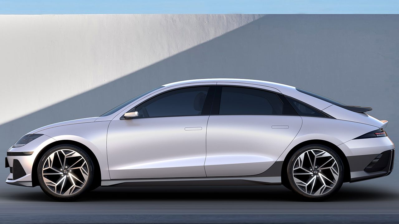 Hyundai IONIQ 6 - lateral