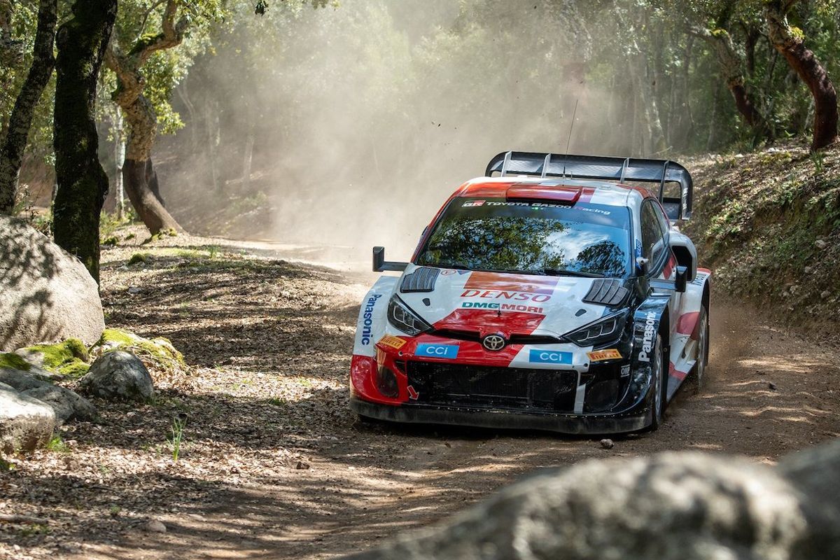 Kalle Rovanperä y Toyota buscan en Cerdeña su cuarto triunfo consecutivo