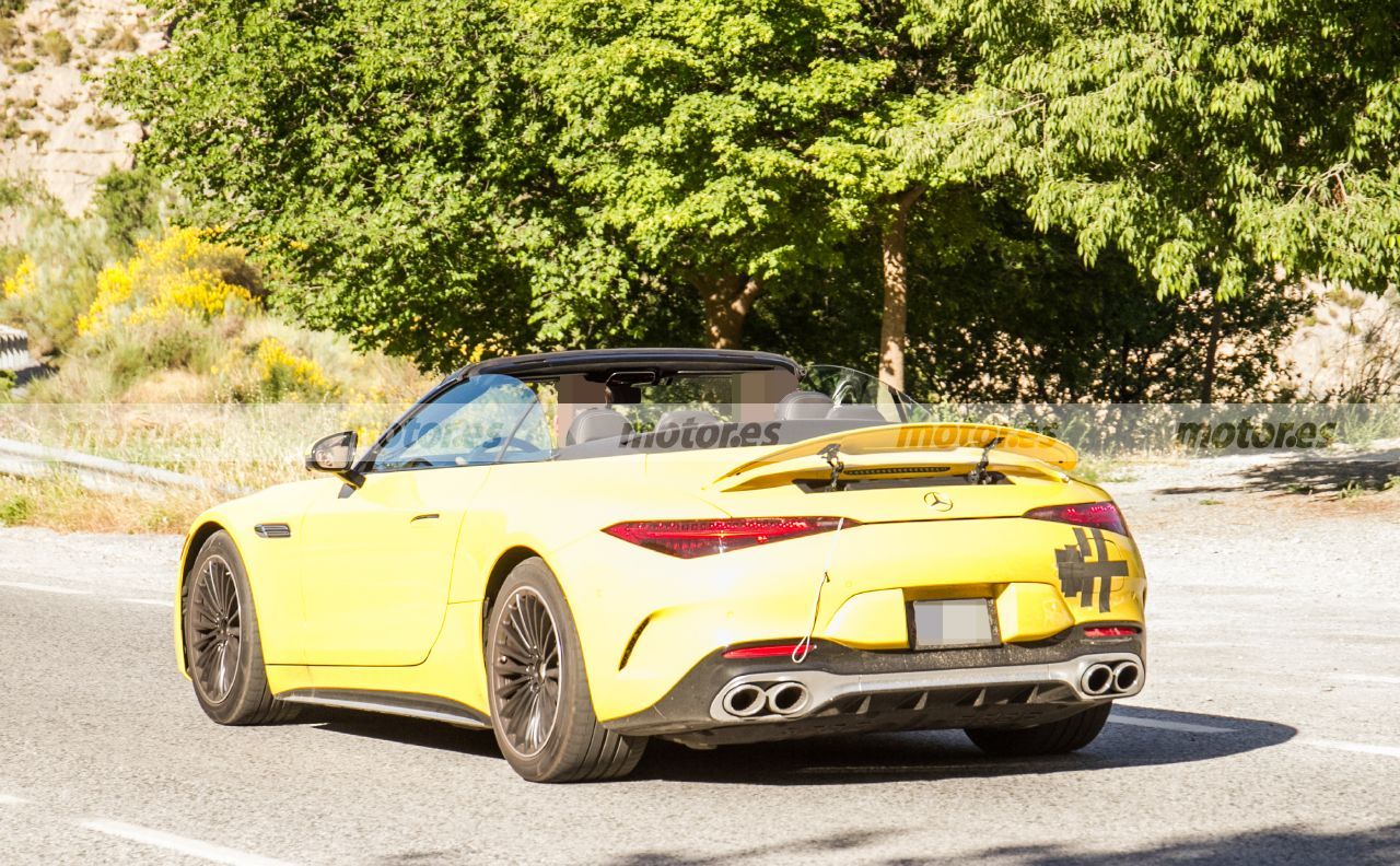 Fotos espía Mercedes-AMG SL 53 4MATIC+ PHEV