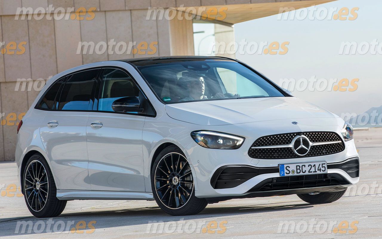 Así será el Mercedes Clase B Facelift 2023, mejoras discretas en el monovolumen