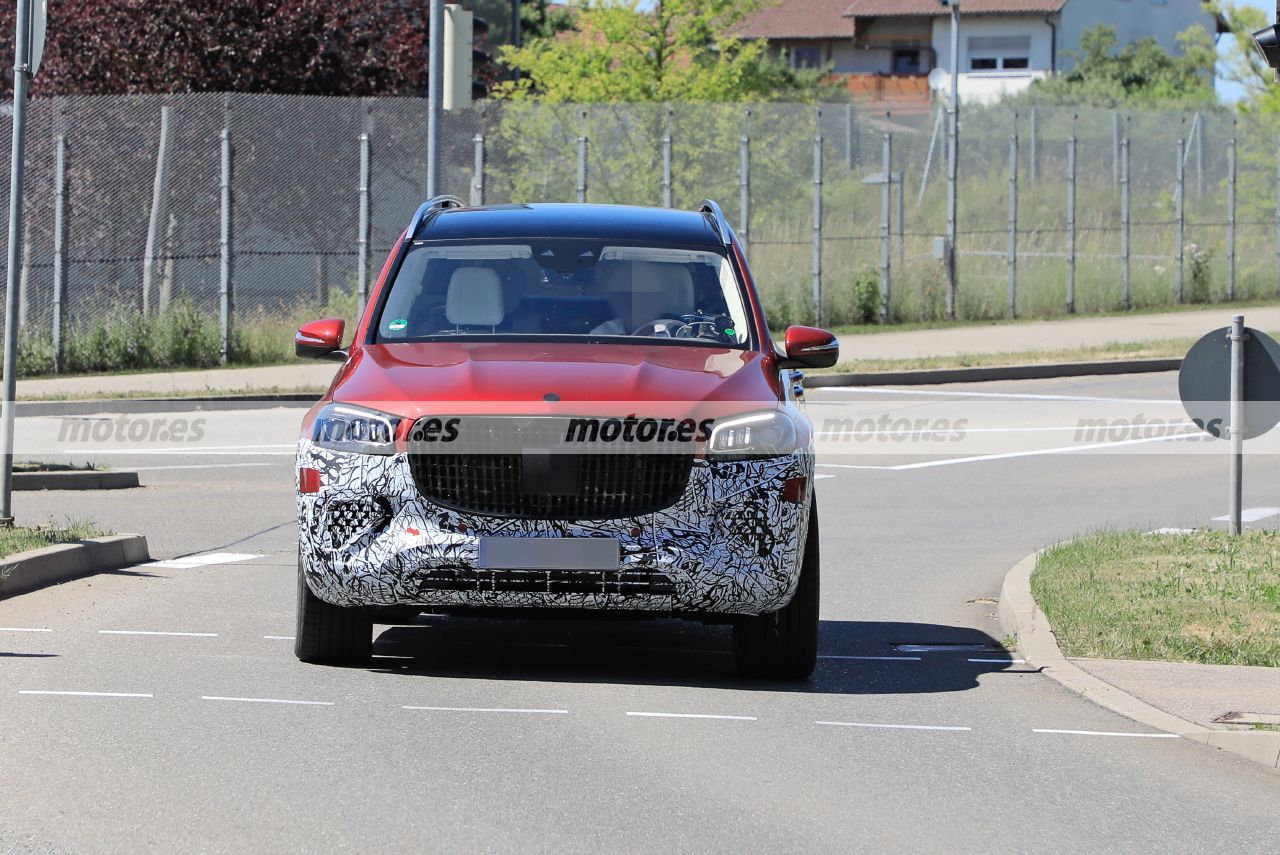 El Mercedes-Maybach GLS Facelift aparece en fotos espía en Sindelfingen