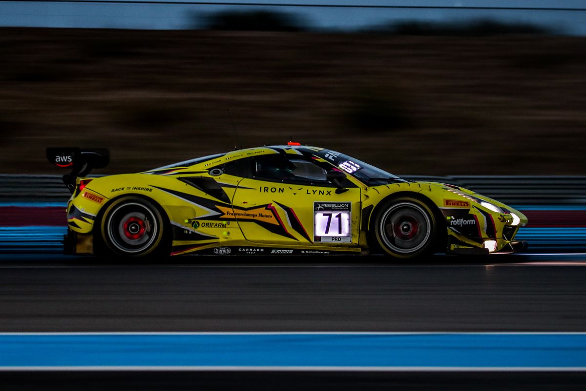 Raffaele Marciello mantiene el liderato de la Endurance Cup tras Paul Ricard