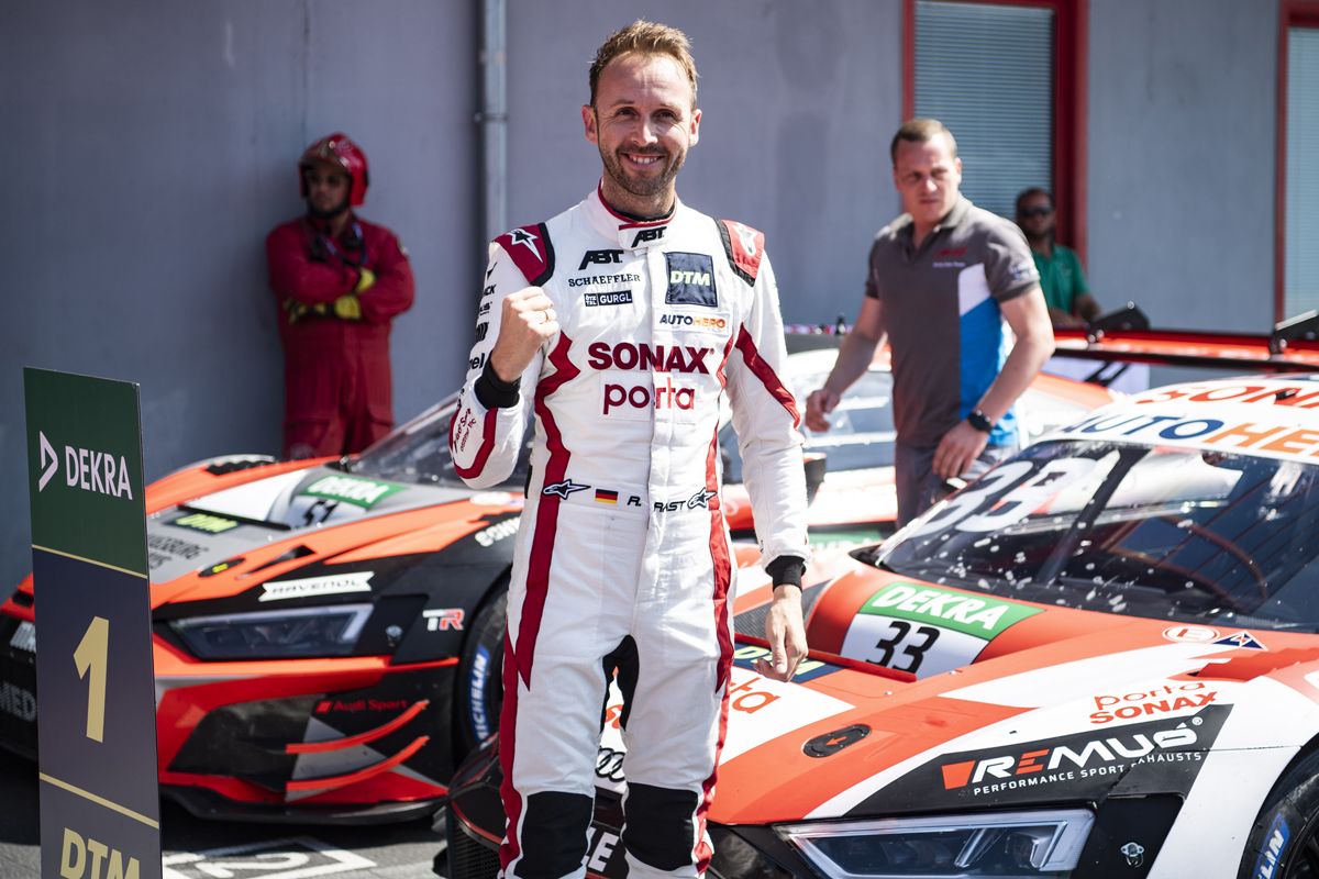 René Rast conquista Imola y ya sabe lo que es ganar en el DTM con un GT3