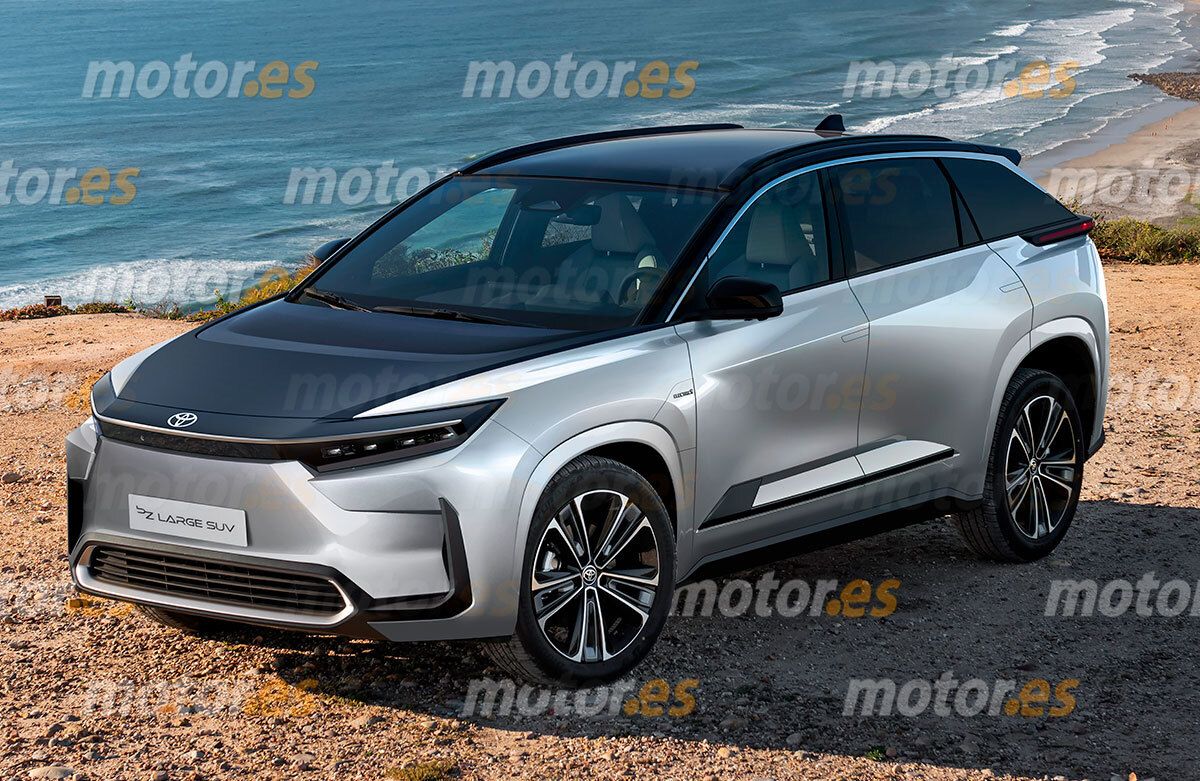 Así será el futuro Toyota bZ5X, el SUV eléctrico que sustituirá al Highlander en 2026