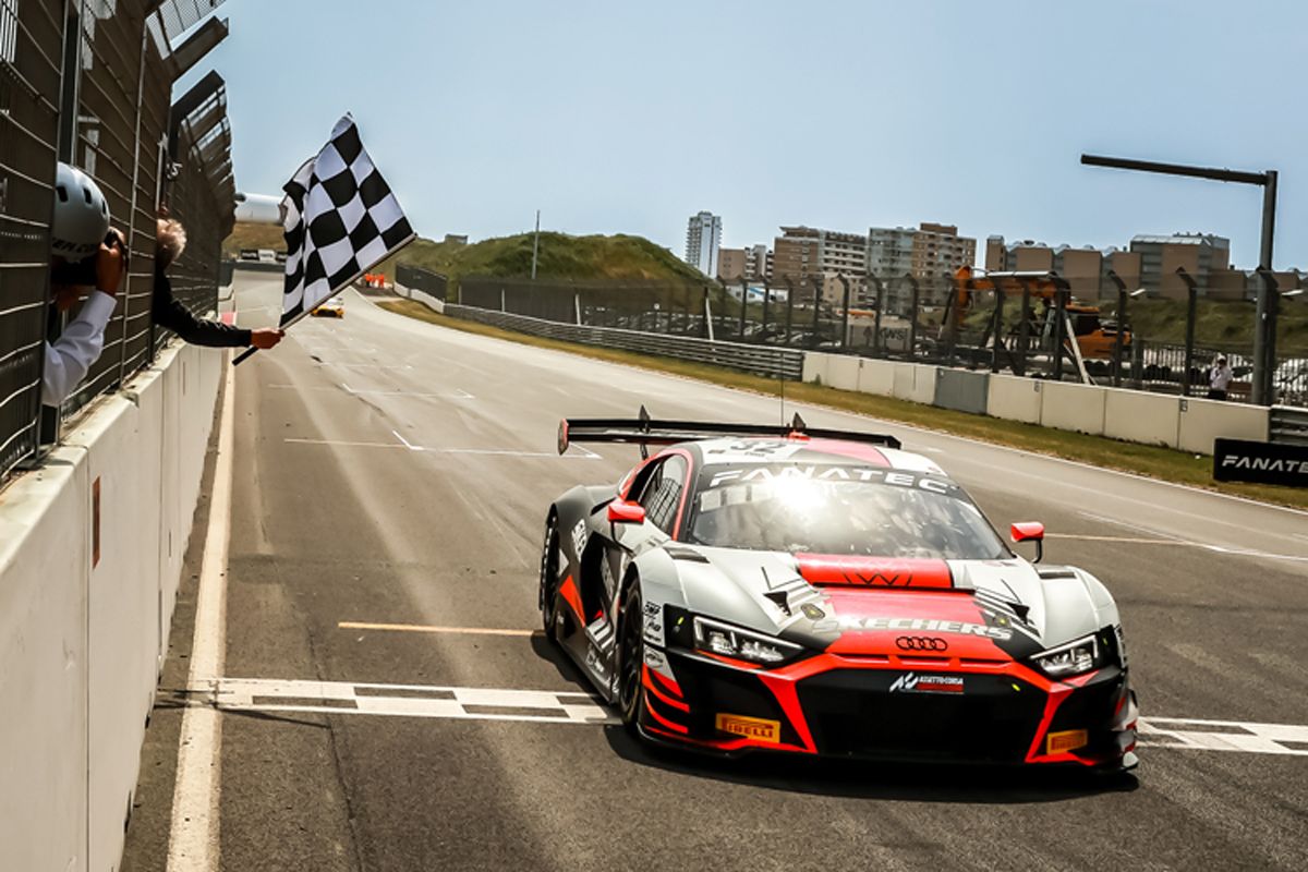 Victoria de Charles Weerts y Dries Vanthoor con el Audi #32 en Zandvoort