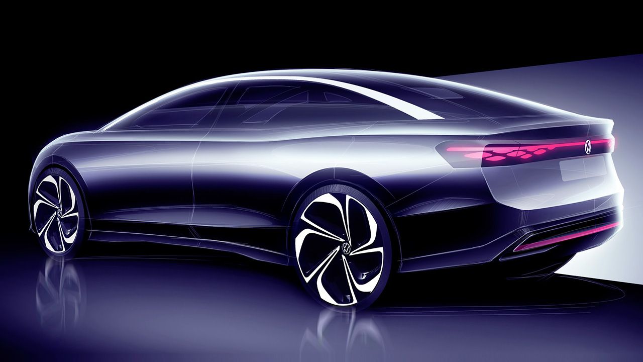 Volkswagen ID. Aero Concept - boceto