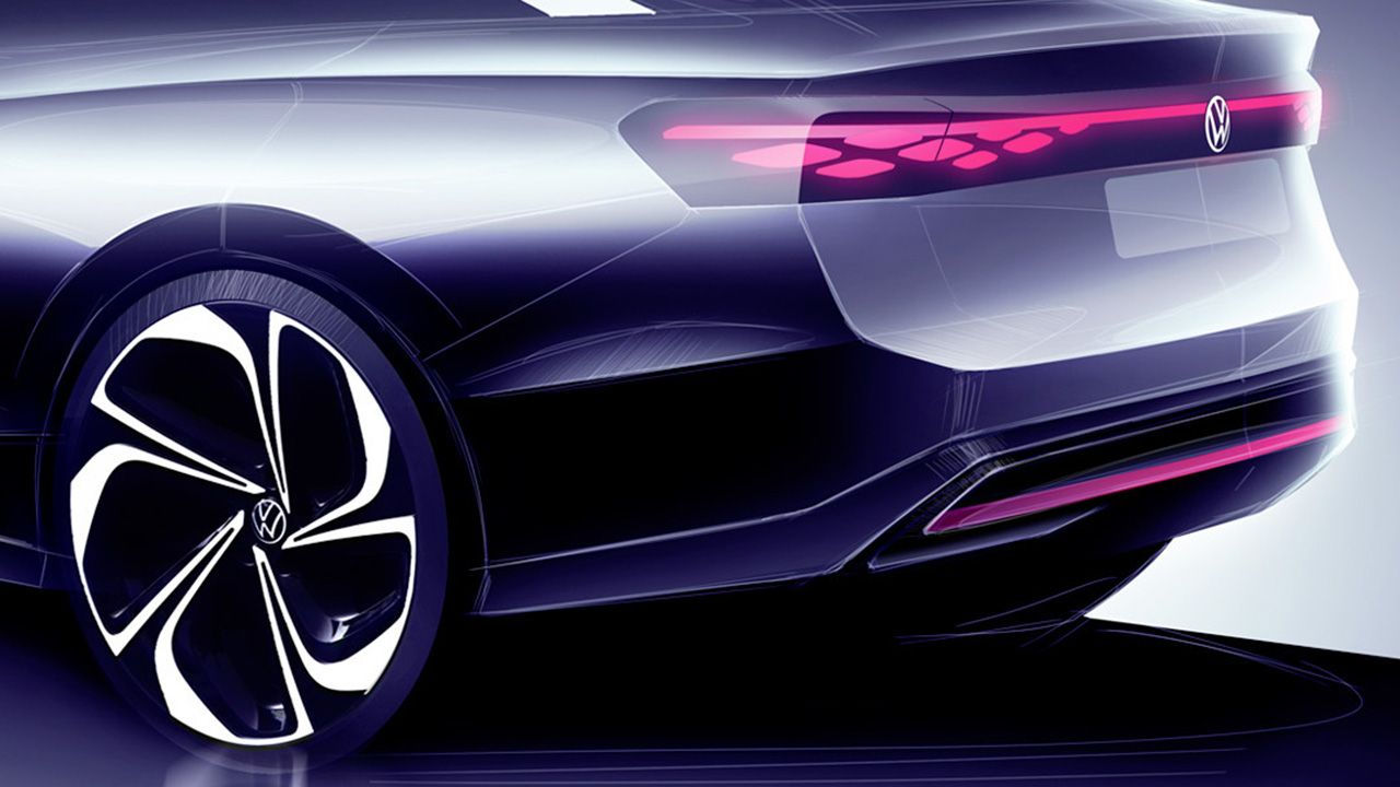 Volkswagen ID. Aero Concept - boceto