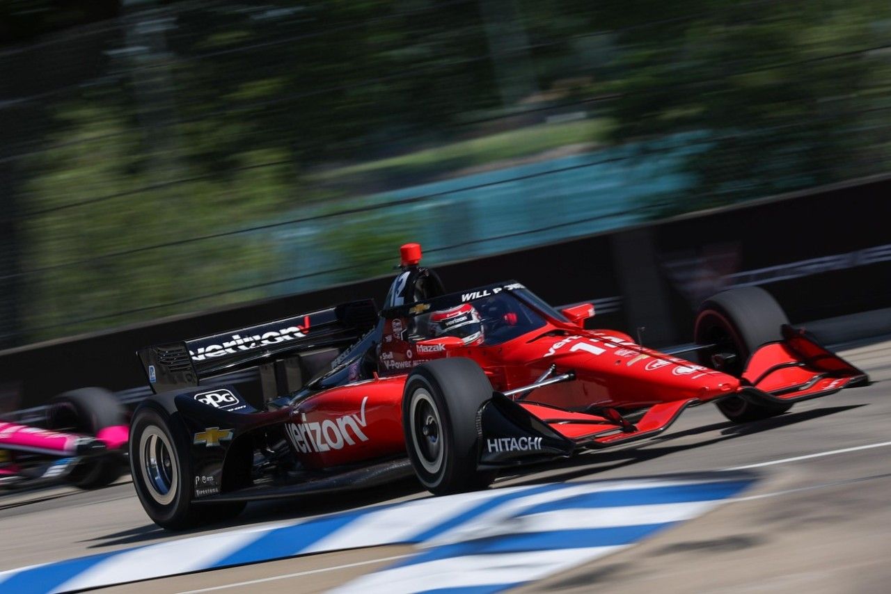 Will Power se lleva el ultimo brindis en Belle Isle; remonta Palou al sexto puesto