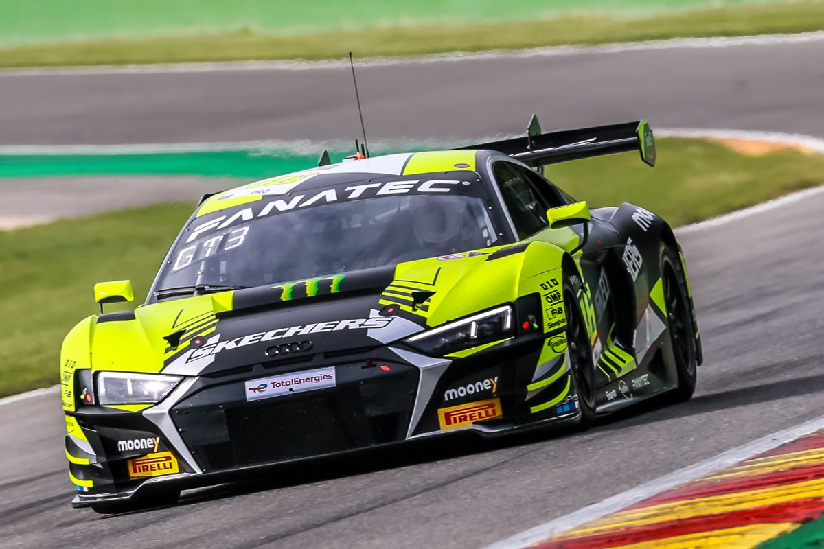 Audi designa los GT3 con apoyo de fábrica para las 24 Horas de Spa 2022