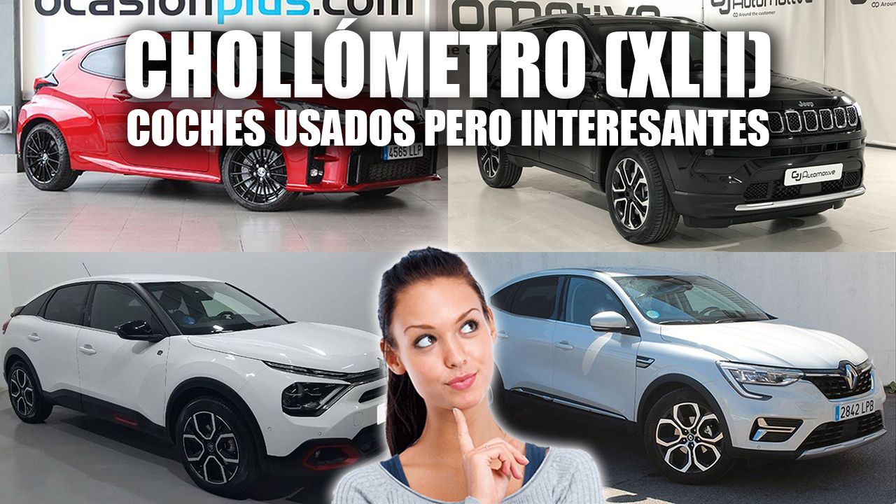 Coches usados que son un chollo (XLII): Jeep Compass, GR Yaris, Citroën ë-C4 y mucho más