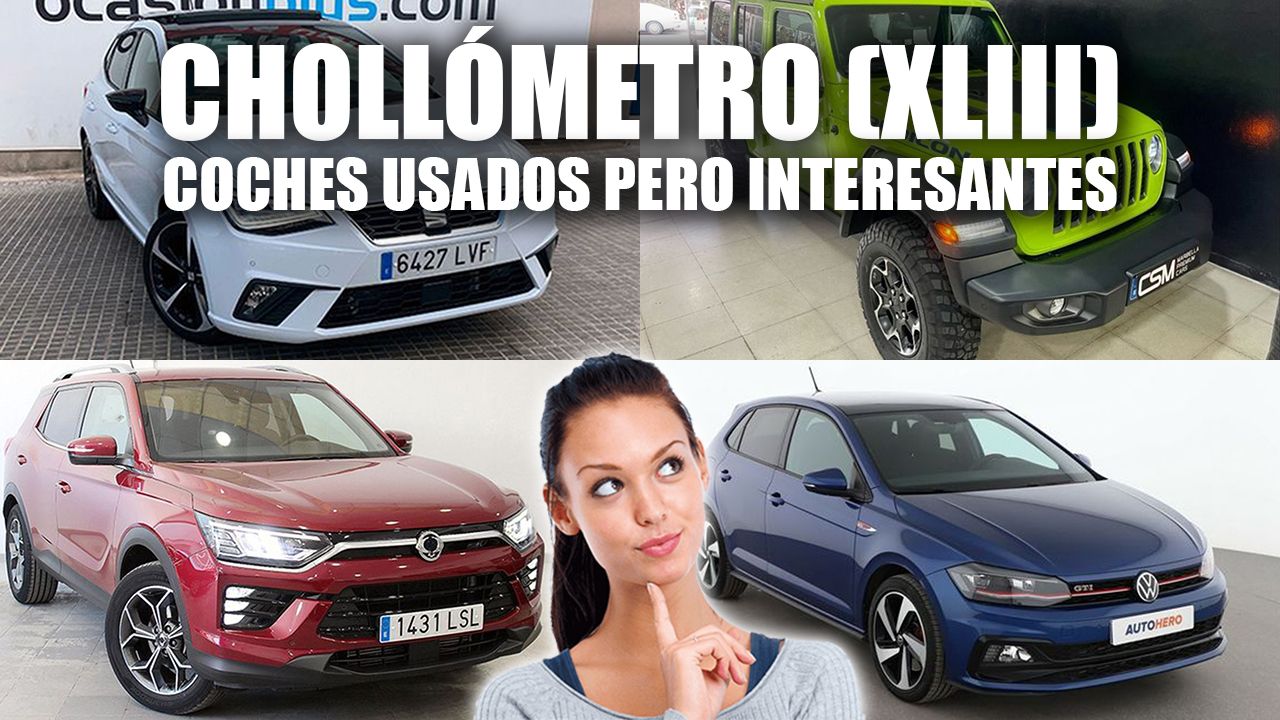 Coches usados que son un chollo (XLIII): Jeep Wrangler, VW Polo GTI, BMW iX3 y mucho más