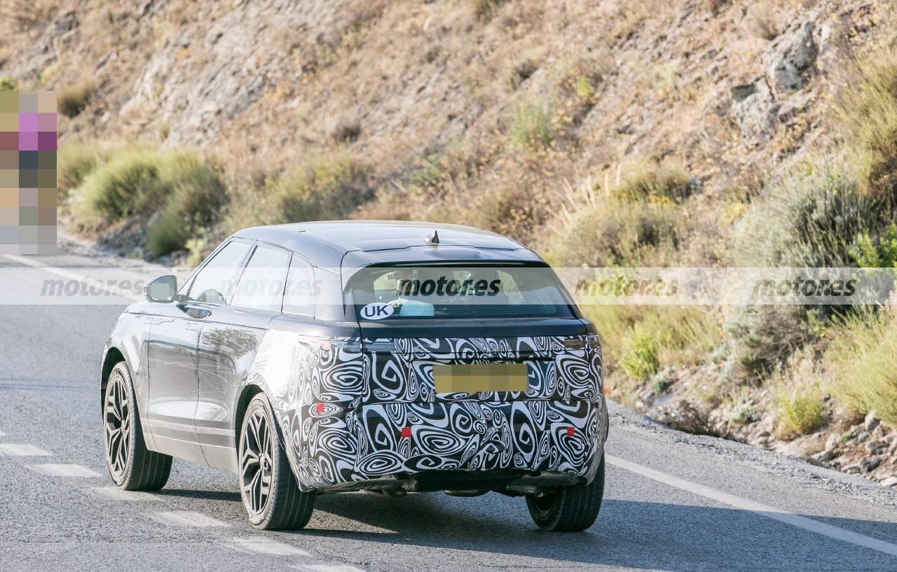 Foto espía Range Rover Velar Facelift 2023