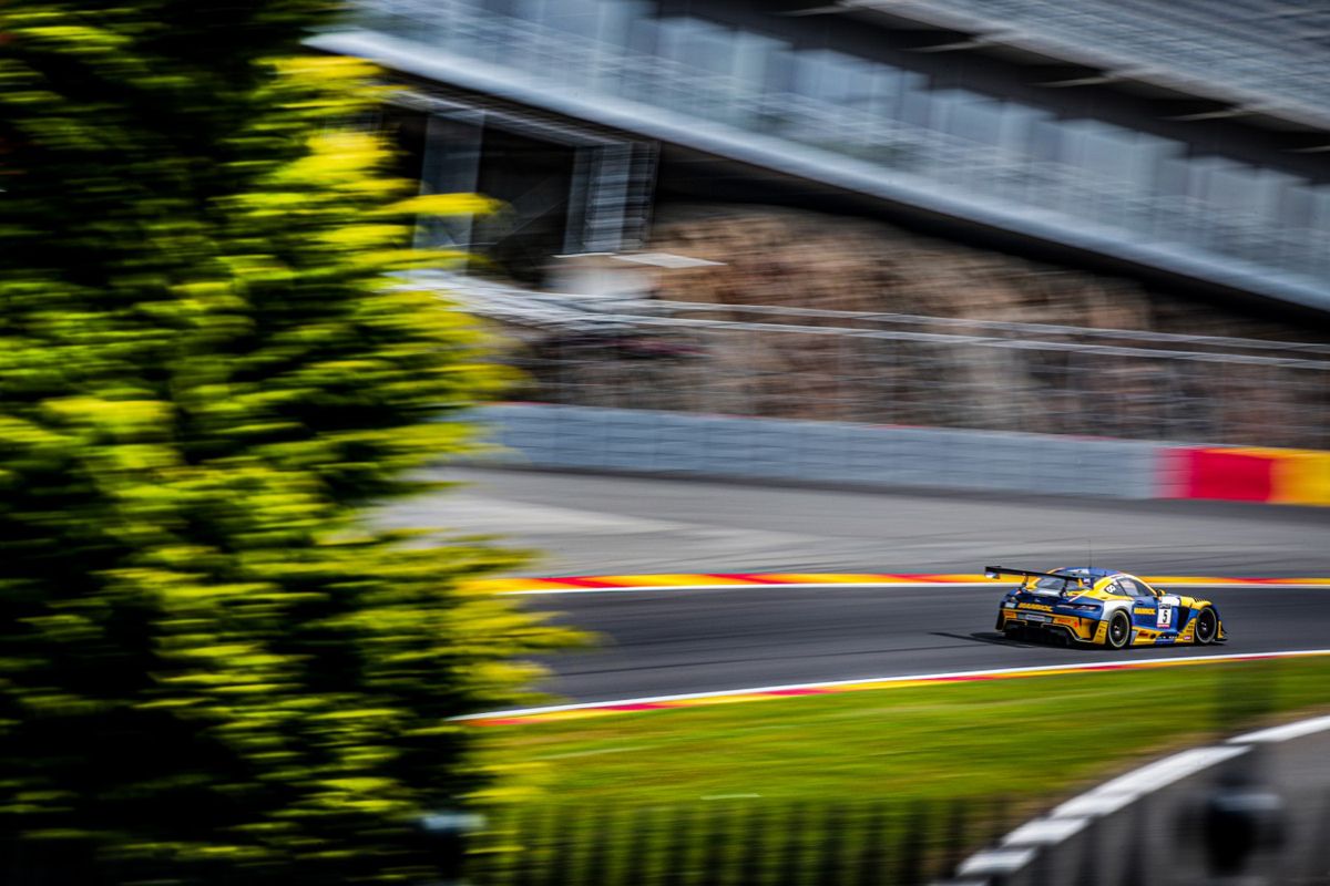 HRT manda en el 'Bronze Test' previo al inicio real de las 24 Horas de Spa