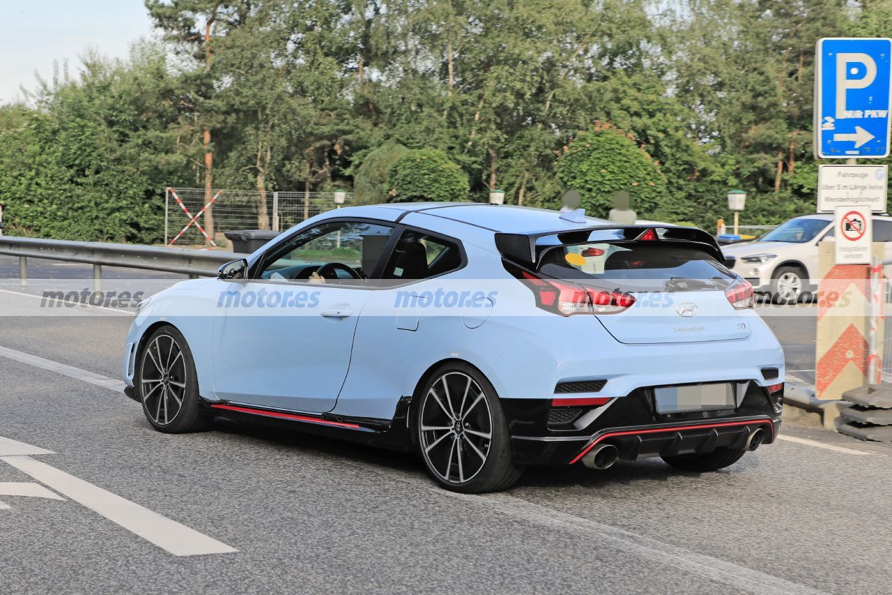 Fotos espía Hyundai Veloster N PHEV