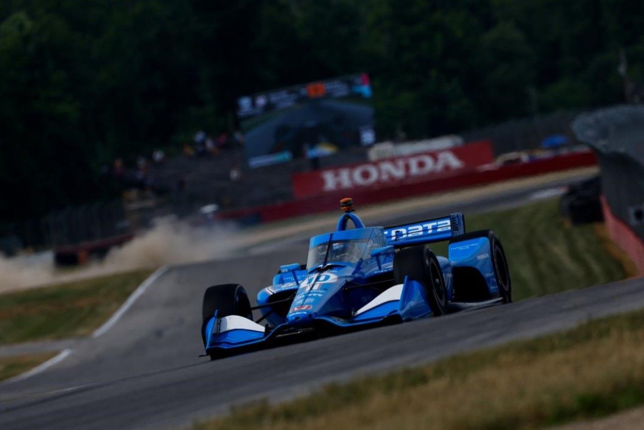 Segundo lugar para Álex Palou tras Newgarden en los primeros libres de Mid-Ohio