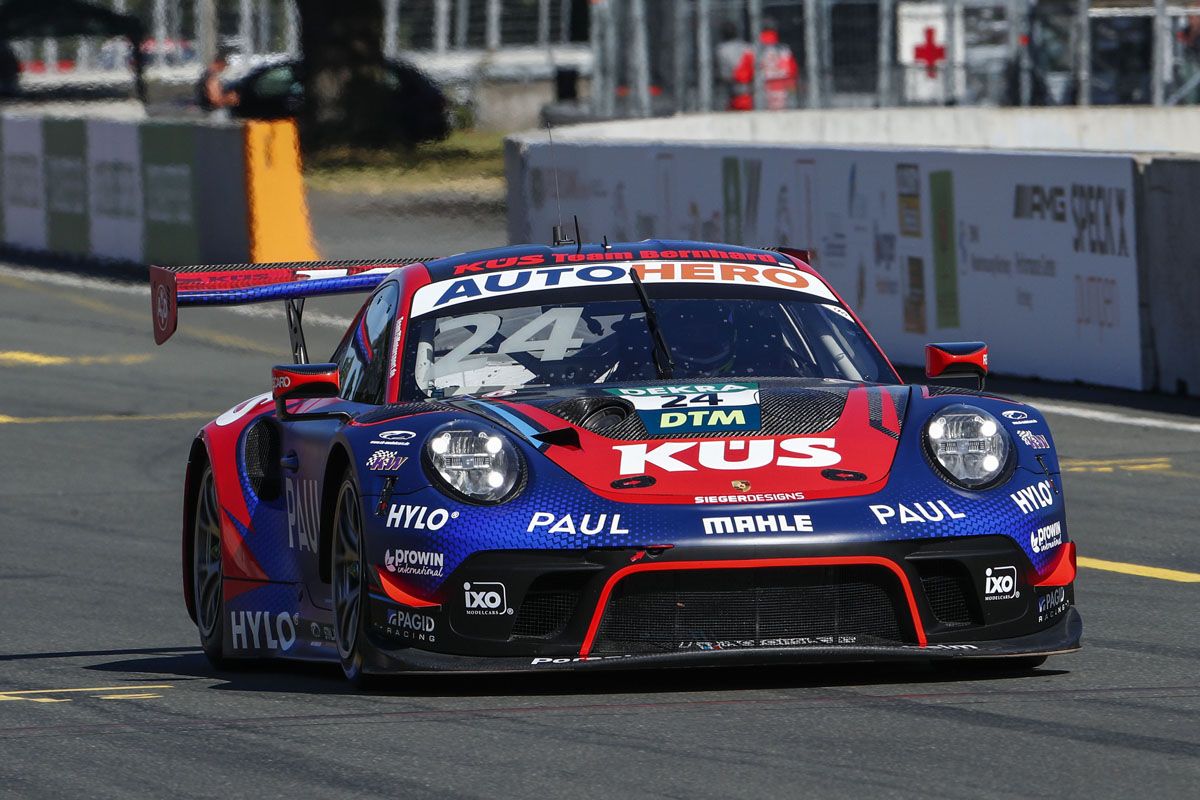 Kelvin Van der Linde saldrá en pole en la manga inaugural del DTM en Norisring