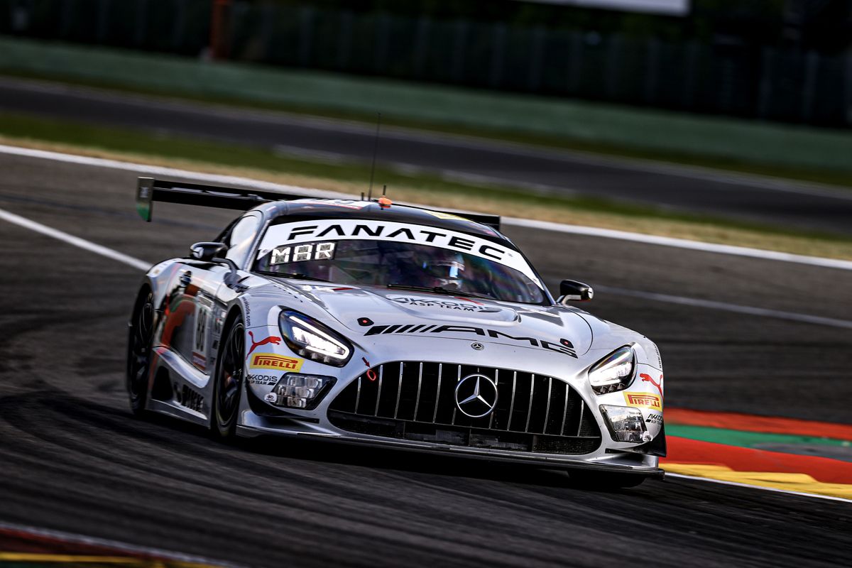 El Mercedes #88 de Dani Juncadella hereda la pole de las 24 Horas de Spa