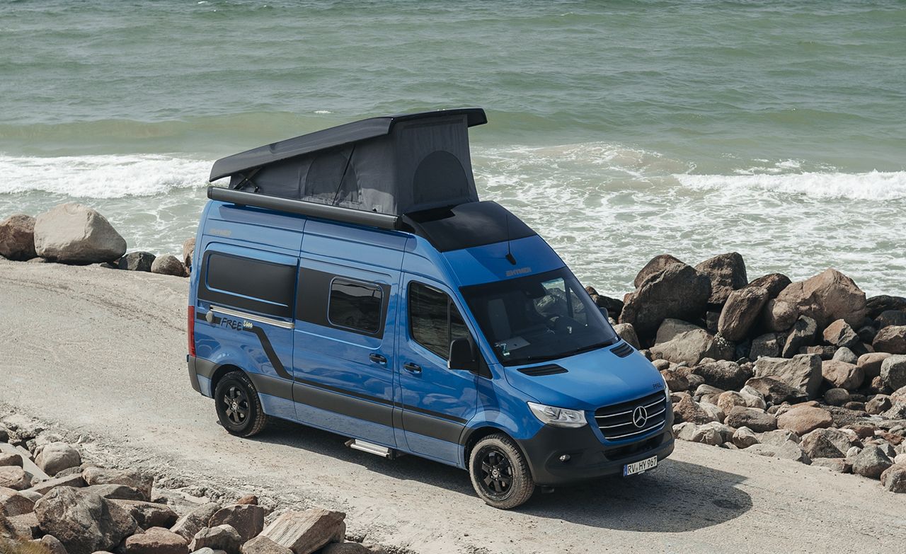 Mercedes Sprinter Hymer Free S Blue Evolution, la Camper más espaciosa e ideal