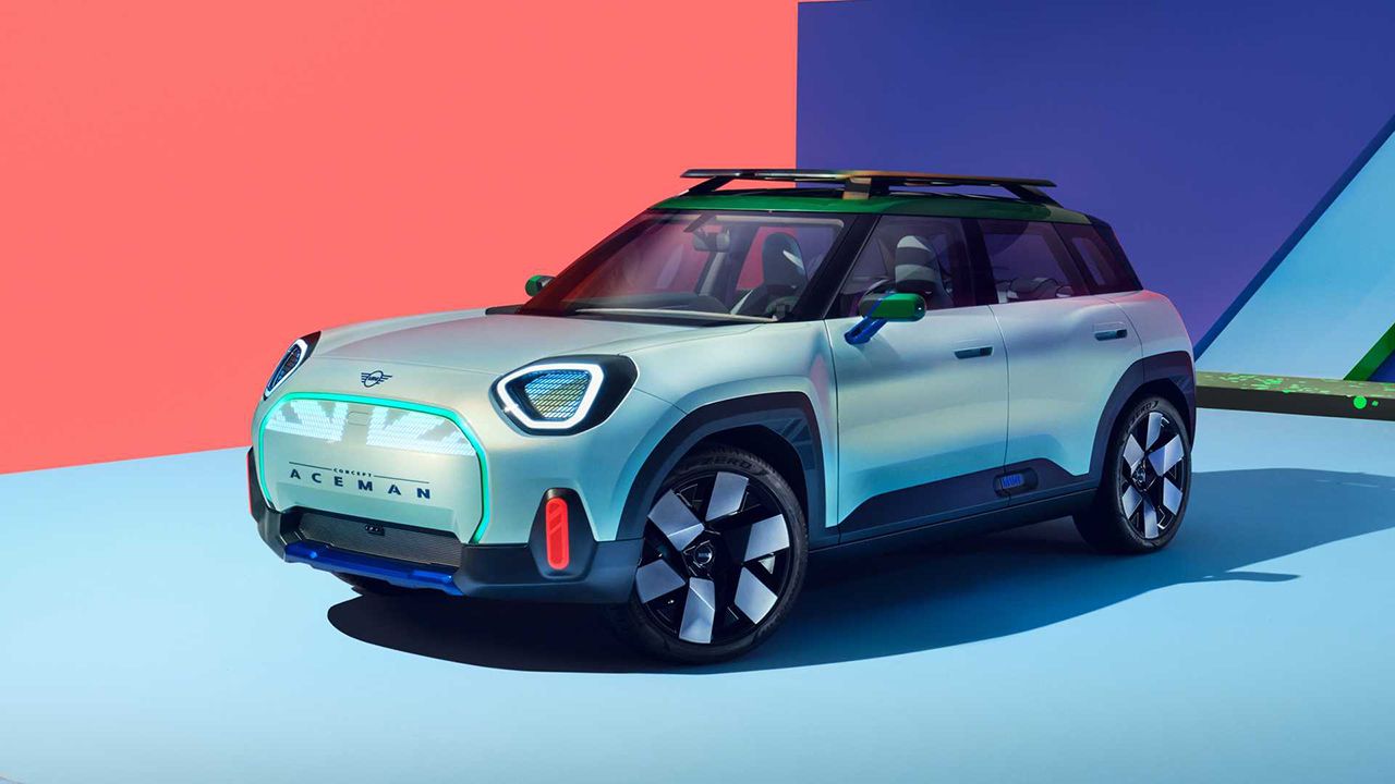 El nuevo MINI Concept Aceman es un crossover eléctrico que adelanta el futuro de la marca