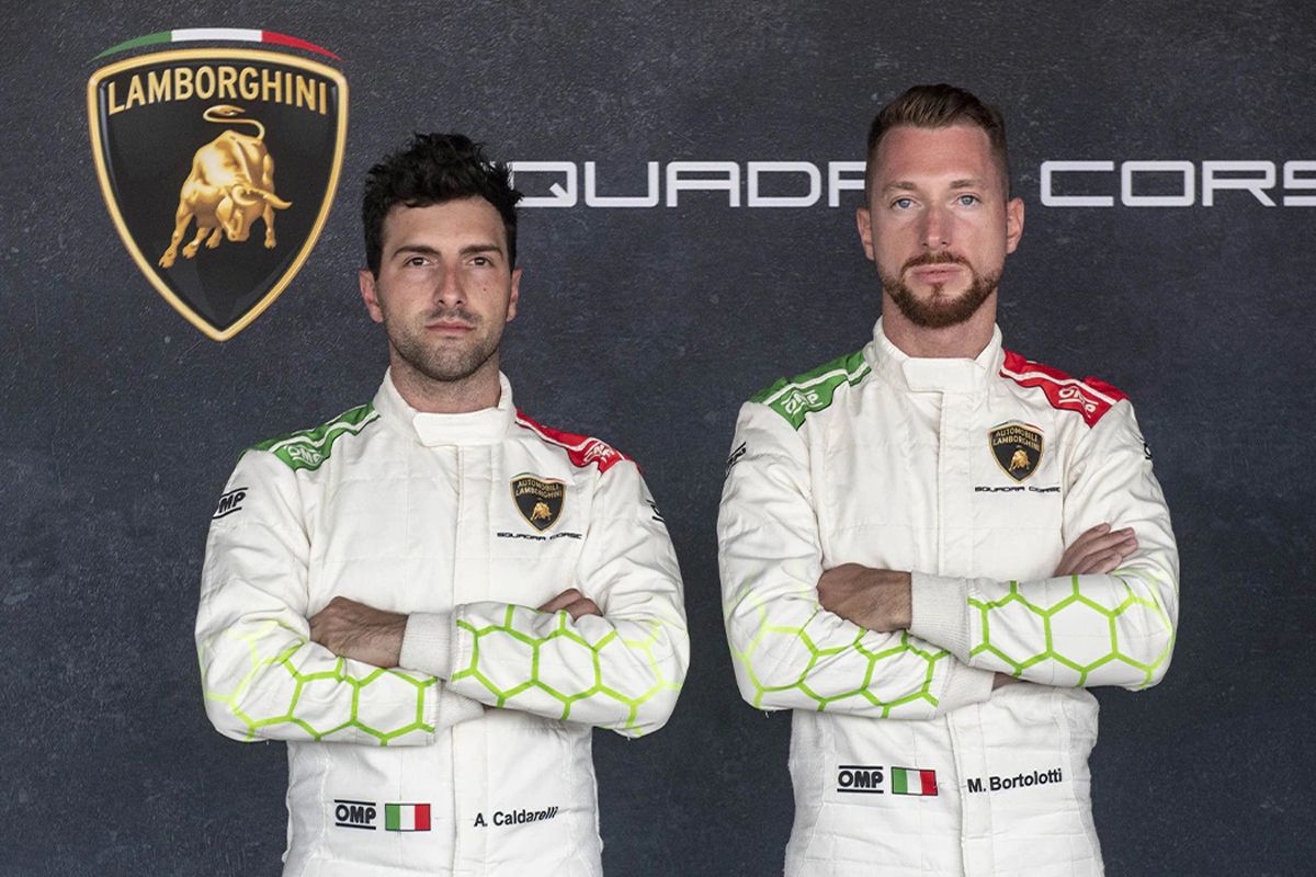 Mirko Bortolotti y Andrea Caldarelli, primeros pilotos LMDh de Lamborghini