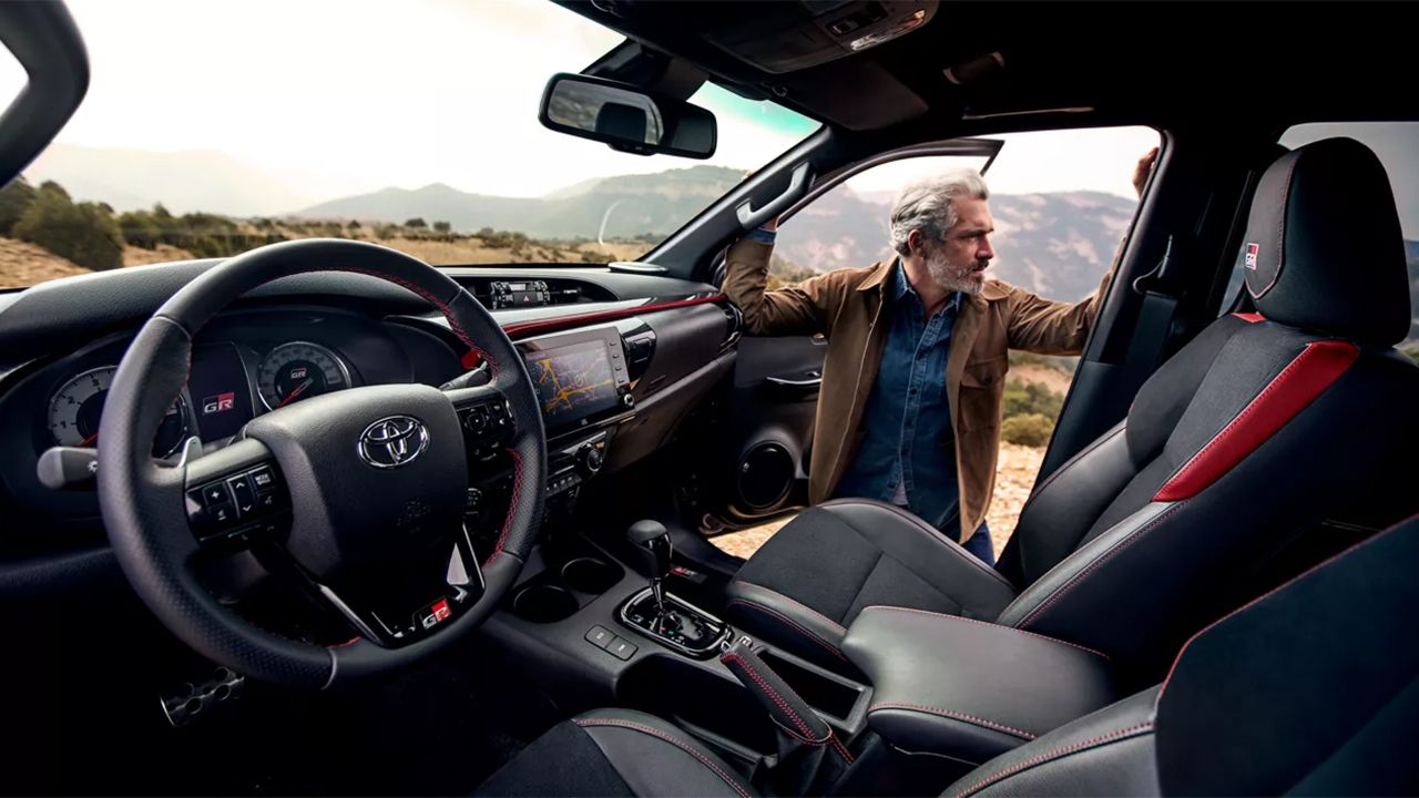 Toyota Hilux GR Sport - interior