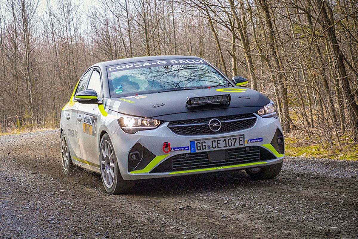 'Rally5e': la base de la pirámide de rallies de la FIA se electrifica