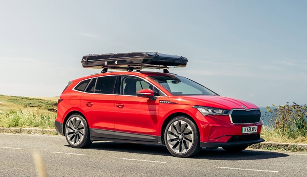 El Skoda Enyaq iV 80 FestEV es un SUV eléctrico con aptitud Camper