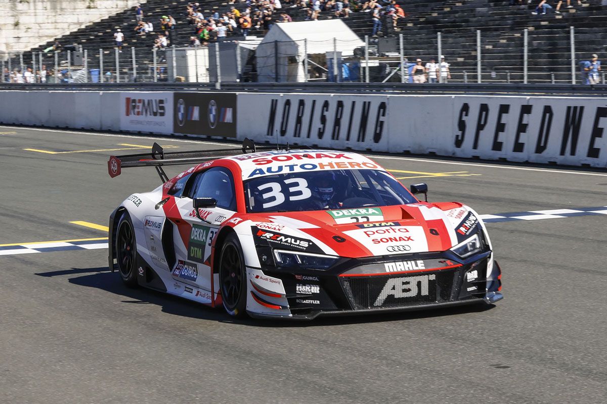 Thomas Preining gana en el caótico ridículo del DTM en Norisring