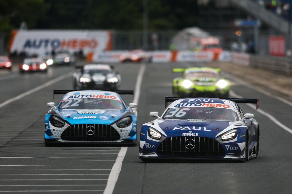 Thomas Preining y Arjun Maini se reparten los libres del DTM en Norisring