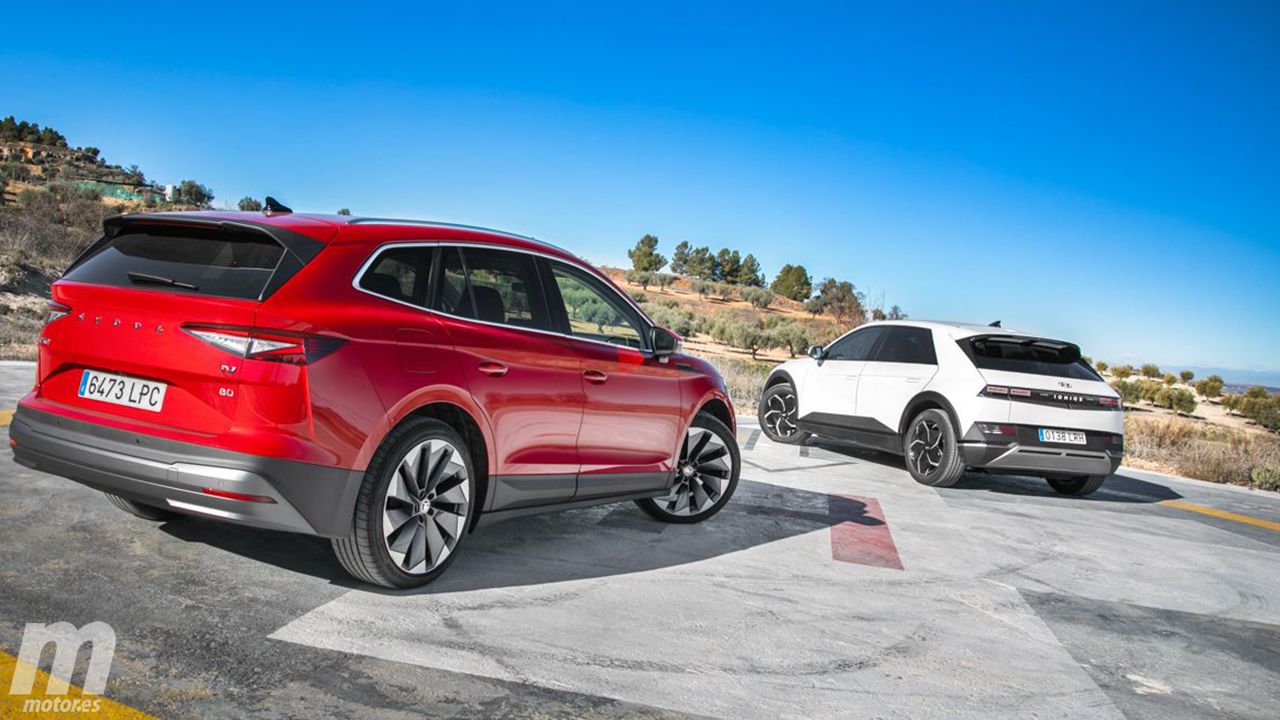 Skoda Enyaq iV y Hyundai IONIQ 5